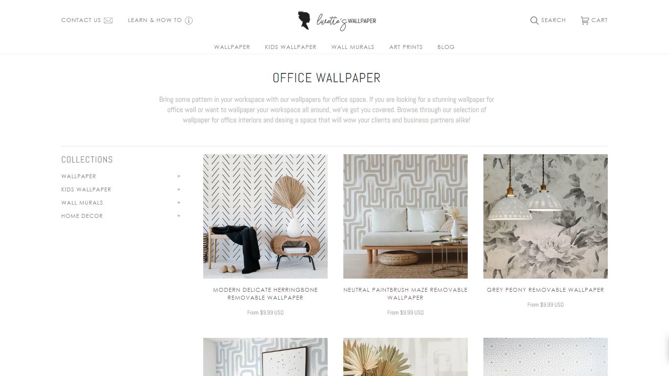 Office Wallpaper | Wallpapers For Office Interior by Livettes